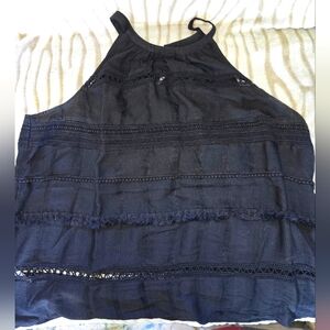 Loft Patterned Tank Top Large